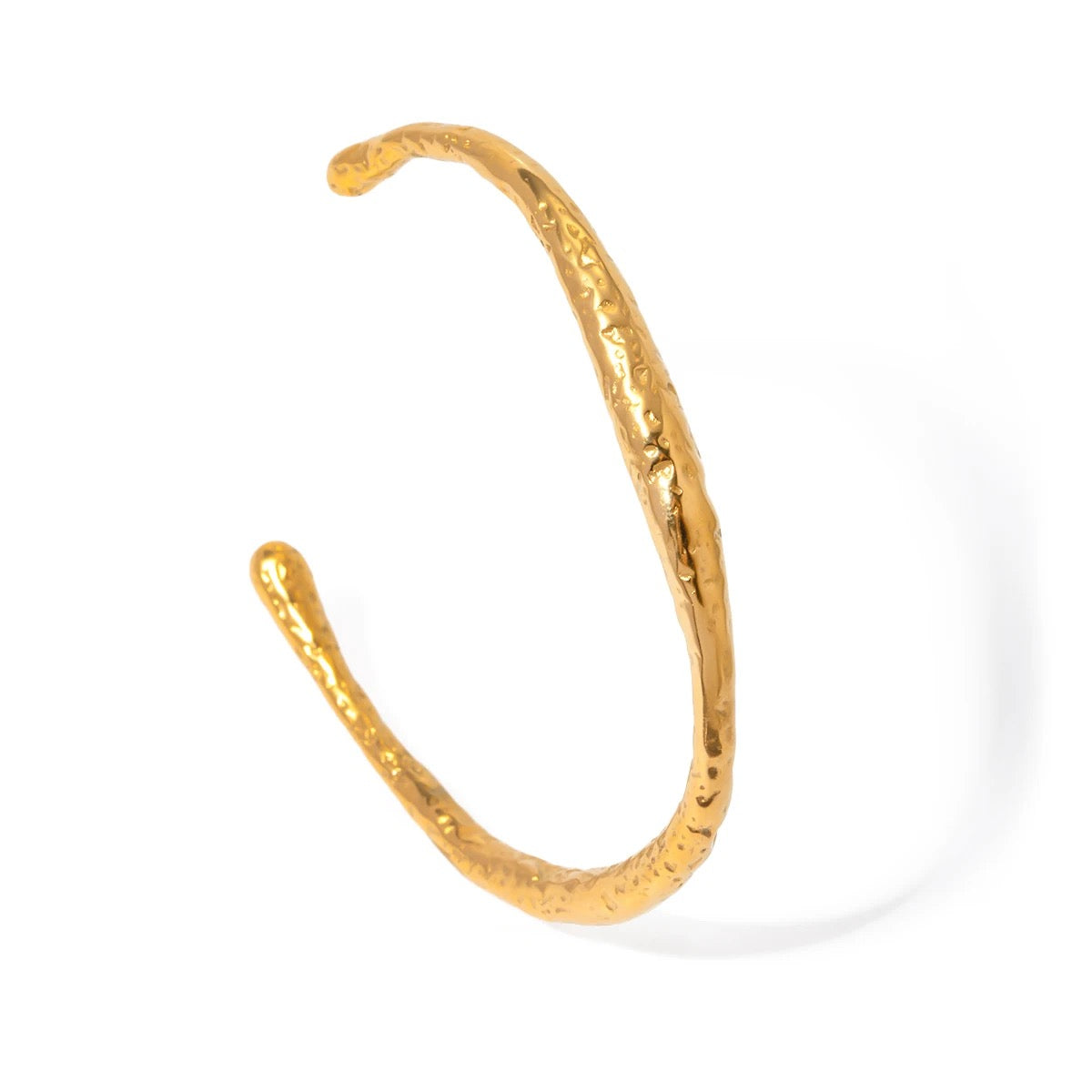 Aurora Cuff Bracelet: 18K Gold Plated