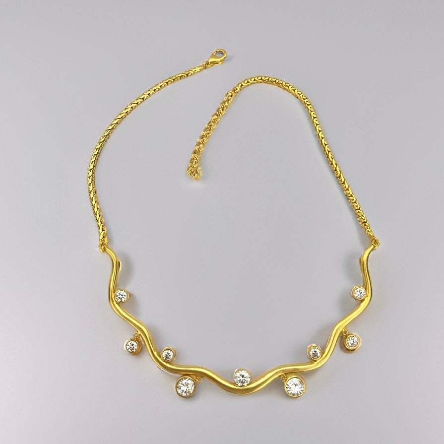 The Royal Necklace: 18K Gold Plated