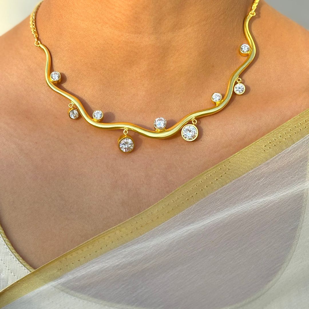 The Royal Necklace: 18K Gold Plated