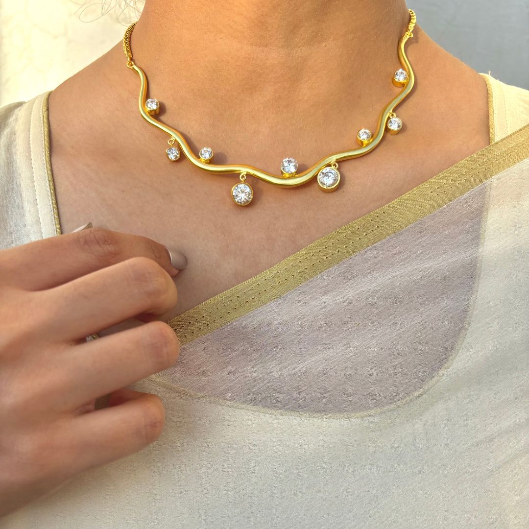 The Royal Necklace: 18K Gold Plated