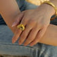 Big Love Ring: 18K Gold Plated