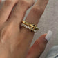 Dorada Loop Ring: 18K Gold Plated