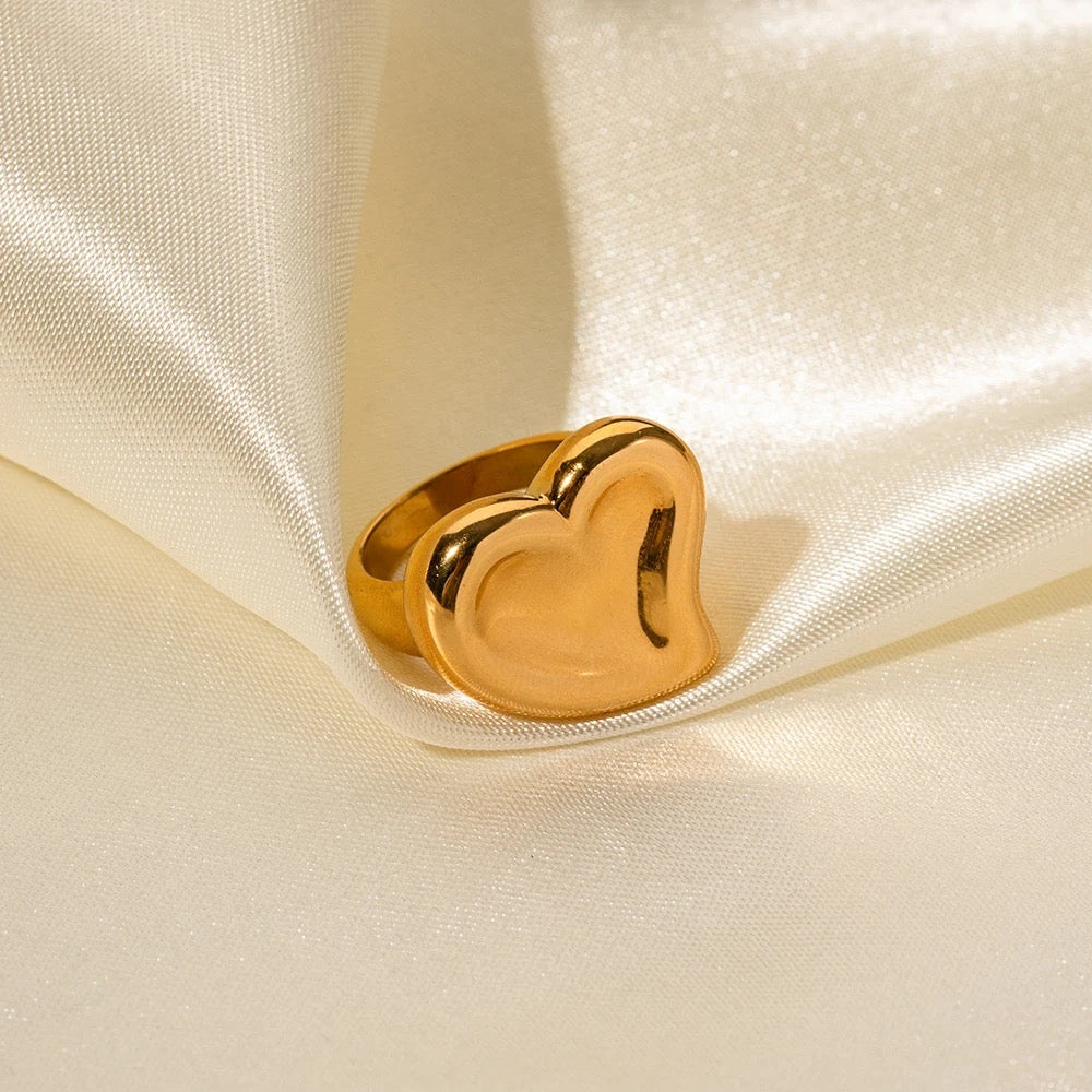 Big Love Ring: 18K Gold Plated