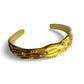 Golden Wave Bracelet: 18K Gold Plated