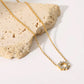 Lunara Necklace: 18K Gold Plated