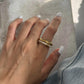 Dorada Loop Ring: 18K Gold Plated