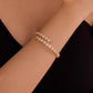 Shimmer Tennis Bracelet: 18K Gold Plated