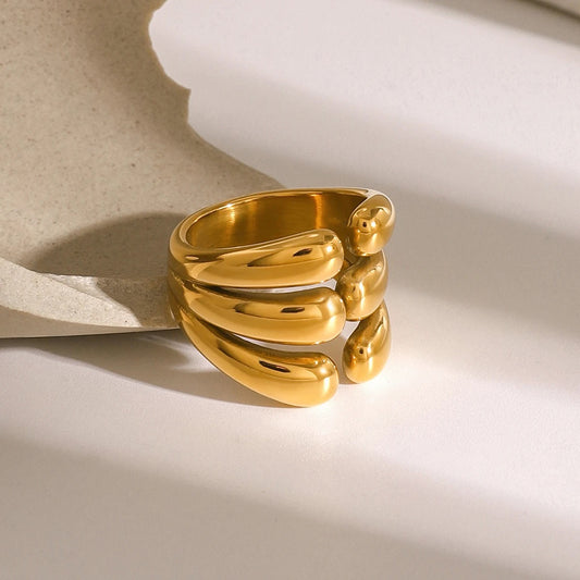 Desire Ring: 18K Gold Plated