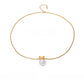 Pearl Seed Necklace: 18K Gold Plated