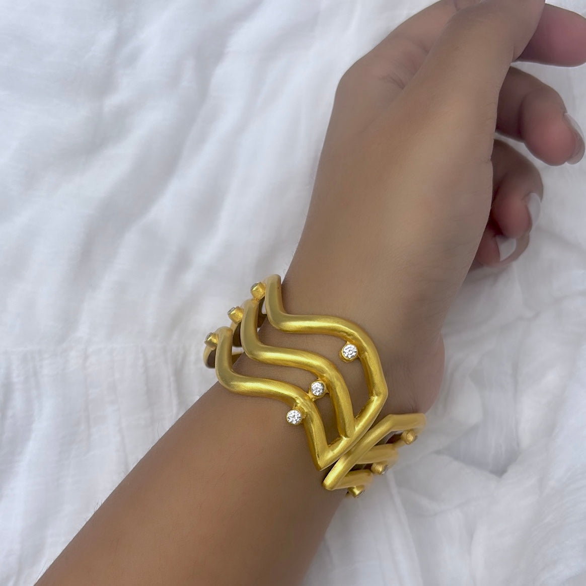 The Royal Bracelet: 18K Gold Plated