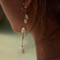 Pearl Tassel Earrings: 18K Gold Plated