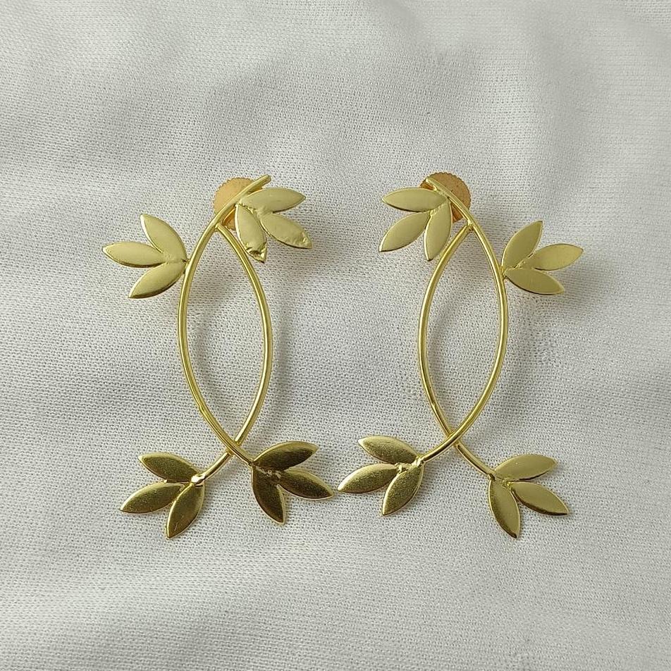 Celeste Earrings: 18K Gold Plated