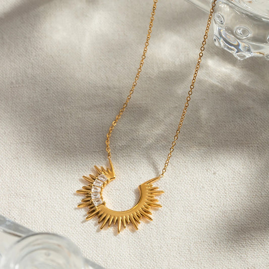 Golden Hour Necklace: 18K Gold Plated