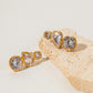 Tassel Stud Earrings: 18K Gold Plated