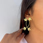 Celeste Earrings: 18K Gold Plated