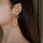 Gala Earrings: 18K Gold Plated