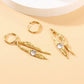 Gala Earrings: 18K Gold Plated