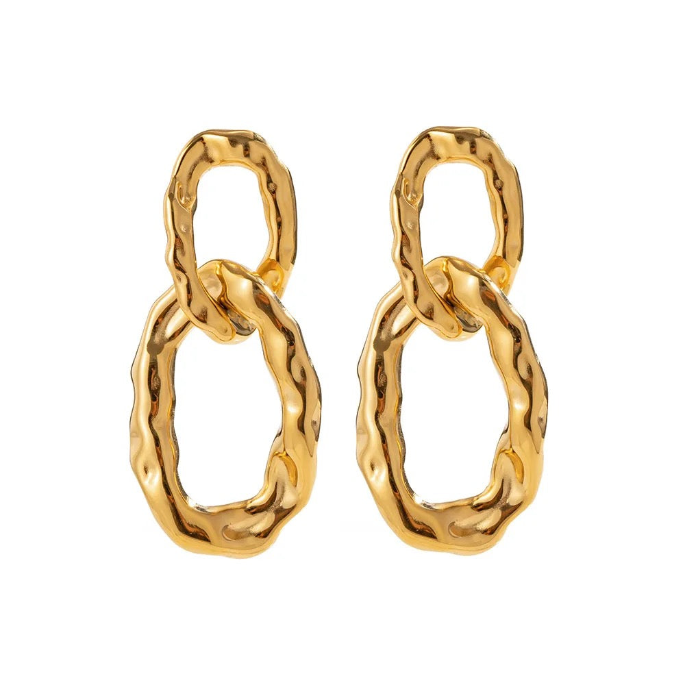 Everlasting gold hot sale hoop earrings