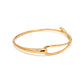 Knot Bracelet: 18K Gold Plated