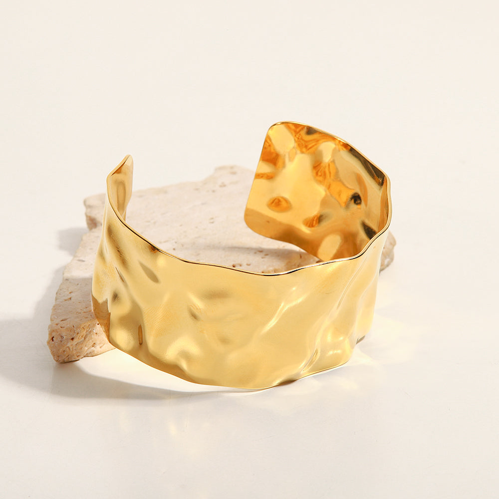 Chunky Bracelet: 18K Gold Plated