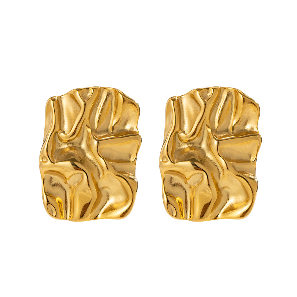 Golden Rush Earrings: 18K Gold Plated