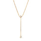 Sugar Drop Necklace: 18K Gold Plated