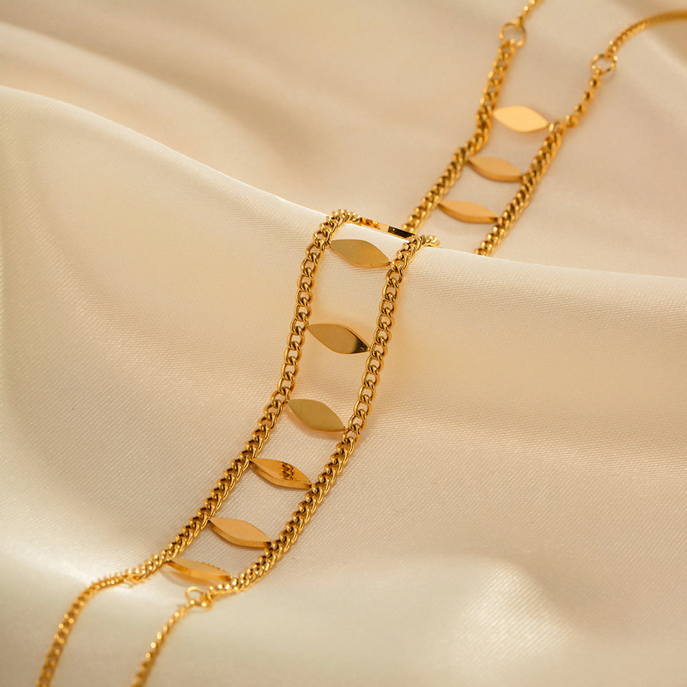 Bubble Choker Necklace: 18K Gold Plated