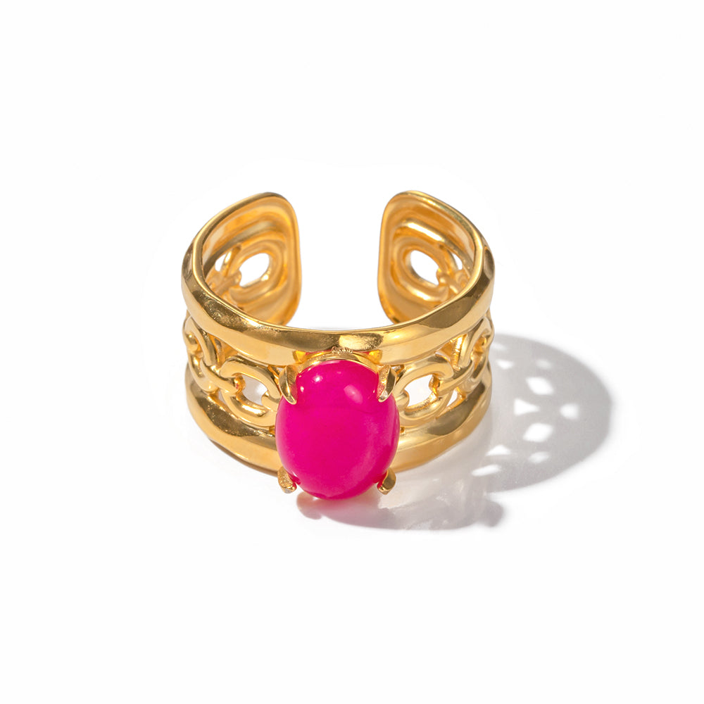 The Barbie Open Ring: 18K Gold Plated