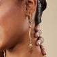 Coco Palm Drop Earrings: 18K Gold Plated