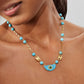 Cotton Candy Necklace: 18K Gold Plated