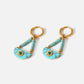 Cotton Candy Earrings: 18K Gold Plated