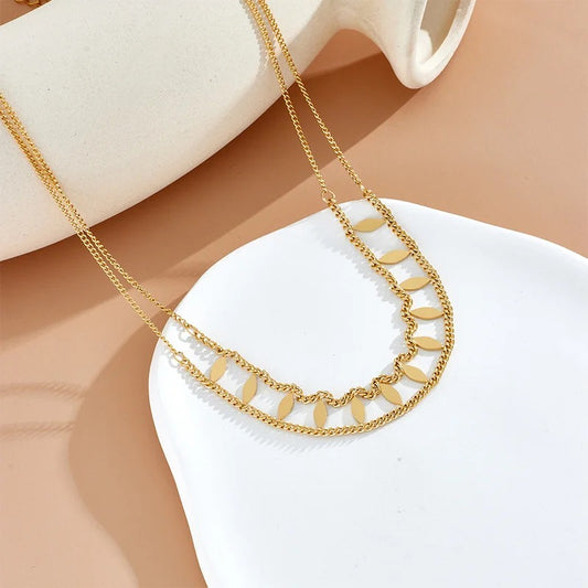 Bubble Choker Necklace: 18K Gold Plated