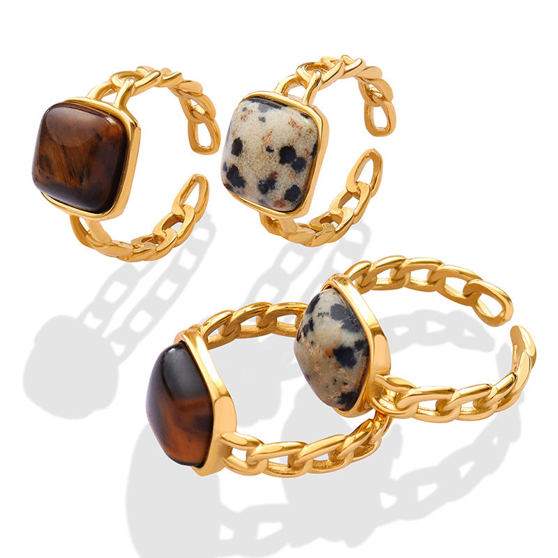 Ice Spice Adjustable Ring: 18K Gold Plated